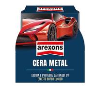 CERA PER AUTO CERA AUTO PROFESSIONALE AREXONS CERA METAL 250ML PER LUCIDARE AUTO