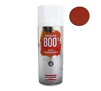 Arexons 3436 - Vernice professionale ad alta temperatura, 800 °C, colore: Rosso