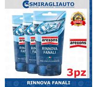 Arexons 8249 Mirage Rinnova Fanali Rimuove Opacità Da Fanali Parabrezza Scooter