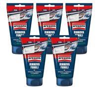 AREXONS 8249 RINNOVA FANALI 150gr Pasta Lucida Fari Opacizzati 5 PEZZI KIT PROMO