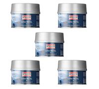 Arexons 8271 Cera Metal 250ml Auto Moto Camper Effetto Lucido Protettivo 5 Pezzi