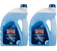 Arexons 8416 Lavavetri DP1 Pluristagione con Beccuccio Versatore Antispreco, Azione Anti Pioggia e Sgrassante, Rimuove Ogni Tipo di Sporco, 4,5L (Confezione da 2)