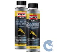 Arexons 9844 Pulitore Iniettori Motori Diesel 2 Pezzi X 325 Ml. Per Serbatoio