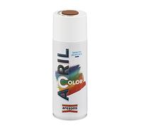 AREXONS | Acricolor Smalto spray Ral 8003 Marrone Chiaro, Vernice spray 400 ml, Adatto a tutte le Superfici, smalto acrilico ad Alta Coprenza, Spray Resine Acriliche