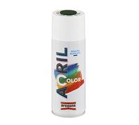 AREXONS Acrilcolor Ral 6005 Verde Muschio Opaco 400 ml, Colore Acrilico, Smalto Spray per Superfici, Ottima Copertura, Colori Brillanti