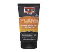 Arexons Car Care Pro FLARE - Super Rigenera Fanali, Pasta che Ripristina la Luminosità dei Fari Ingialliti e Opachi, Lucida Parabrezza di Moto e Scooter, 150g