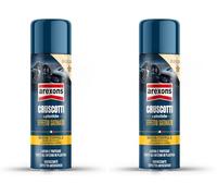 AREXONS Cruscotti e Plastiche Effetto Satinato 400ml, Lucida e Protegge Superfici in Plastica, Igienizzante, Profumo Vaniglia (Confezione da 2)