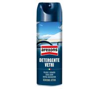 Arexons Cura Auto, Detergente Vetri in schiuma 200 ml, Trattamento vetri pulisce e sgrassa, Elimina polvere, Non lascia aloni, Adatto per superfici interne ed esterne dell'auto