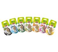 AREXONS Fresca Foglia Profumatore Boccettino da 4,5 ml, 12 fragranze Miste di profumatore Ambiente Auto, Tappo in Legno, intensità Regolabile, profumazione Fresca e gradevole