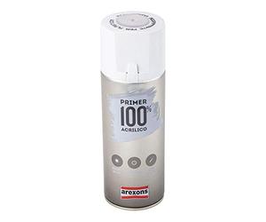 AREXONS Primer 100% Acrilico Fondo Aggrappante per Plastica, 400 ml | Perfetta Adesione anche su Legno e Ceramica, Fondo Antiruggine
