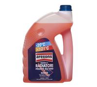Liquido Radiatori Rosso -20° +121° Arexons Protettivo Radiatori + Imbuto 4,5 Lt.