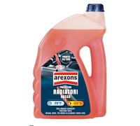 Liquido Radiatori Rosso -20° +121° Arexons Protettivo Radiatori + Imbuto 4,5 Lt.