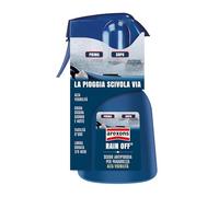 RAIN OFF Spray Scudo Antipioggia Trattamento Idrorepellente per Parabrezza 200ml