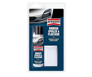 AREXONS rinnova plastiche Auto, 125 ml rinnova Spoiler Nero Blister | Ravvivatore plastiche esterne carrozzeria auto, Ravviva plastiche moto, Camper, Film protettivo, Lucido
