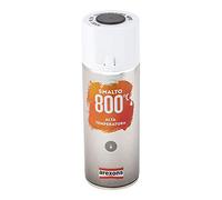 AREXONS SMALTO 100% ACRILICO ALTA TEMPERATURA (fino a 800 °C) spray Nero 400 ml vernice universale resine di qualità essiccazione rapida bomboletta