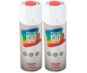 AREXONS SMALTO 100% ACRILICO LUCIDE/SATINATE/SPECIALI (Confezione da 2)