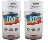 AREXONS Smalto Acrilico 100% - Vernice Colore Trasparente Lucido 400 ml, Spray Universale, Essiccazione Rapida, Bomboletta Spray, Uso Facile