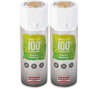 AREXONS Smalto Acrilico Oro Ricco Pallido Spray 400 ml (Confezione da 2)