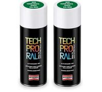 AREXONS - Smalto Spray Tech Pro Verde Menta Opaco Alta Copertura per Metalli Esterni e Ruggine 400ml (Confezione da 2)