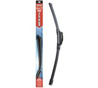 Arexons Spazzola tergicristallo Flat Blade 62,5 cm - Kit adattatori, gomma grafitata