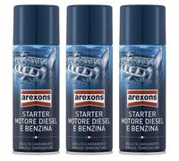 Arexons Starter Motore Diesel E Benzina 9409 3 Pezzi X 200ml Avviamento Facile