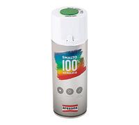 AREXONS SMALTO 100% ACRILICO Smalto spray Verde Prato 400 ml vernice spray universale, smalto acrilico resine di alta qualità, essiccazione rapida, bomboletta spray, uso facile, senza ammoniaca