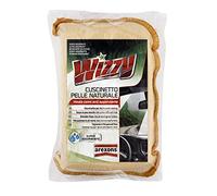 Arexons Wizzy, Cuscinetto in pelle, Panno rivestito in pelle scamosciata, Asciugatura rapida senza lasciare aloni, Ideale su qualsiasi superficie, Utilizzo da asciutto
