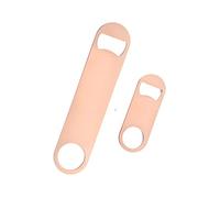 ARFUKA - Apribottiglie Professionale in Acciaio Inox, Set 2 Dimensioni, per Aperitive, Aperitivo, da Cucina (Oro Rosa)