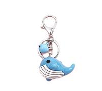 ARFUKA Portachiavi con ciondolo a forma di balena, in resina, per uomini e donne