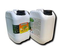 Argan Italia - Olio di Neem e Sapone Molle Potassico per Piante 5+5 Litri, l’Olio Agisce Naturalmente contro Insetti e Funghi, il Sapone Molle di Potassio Potenzia le Proprietà del Trattamento