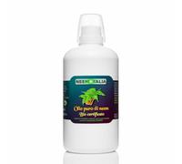 ARGAN ITALIA - Olio di Neem per Persone, per Pelle, Capelli, Unghie (1 Litro) Certificato ECOCERT e BIOCERTITALIA, Olio di Neem Puro, allevia gli Inestetismi della Pelle, Acne, Made in Italy