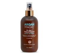 Argan Magic 10 in 1 trattamento dei capelli e spray bianco stilizzato