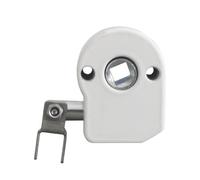 Arganello universale per tende da sole a bracci estensibili meccanismo ingranaggi argano manuale ricambio tenda terrazzo caravan campeggio (bianco, Con fibbia di collegamento 2pc)