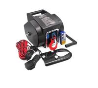 Argani elettrici Argano E Paranco Portatile Per Recupero Automatico Marino Elettrico Da 12 V 5000 Libbre SUV Gru per motori(5K lbs Syn Rope)