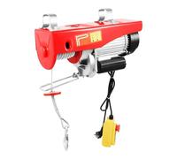 Argani elettrici Argano elettrico del cavo metallico resistente di 12m della macchina sollevamento gru elettrica da 500 kg 1600W per la dell'officina garage con telecomando Gru per motori