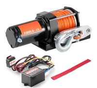 Argani elettrici Paranco a Leva Elettrico Auto cablata ATV/UTV con verricello elettrico da 3500 libbre