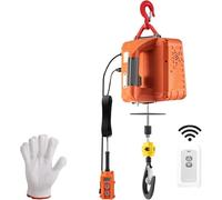 Argani elettrici Paranco a Leva Elettrico Gru elettrica telecomandata 1500W portatile