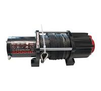 Argani elettrici Paranco di sollevamento con fune sintetica per argano elettrico da 6000 libbre 12V per rimorchio per auto 4X4 ATV camion fuoristrada Paranco Elettrico