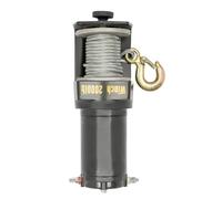 Argani elettrici Paranco Elettrico Per Argano DC12V Con Dispositivo Di Trazione Per Sollevamento Cavo In Acciaio Con Controller A Maniglia Paranco Elettrico