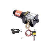 Argani elettrici Verricello Elettrico Verricello Autosoccorso Per Veicoli 3000 Libbre 12V 24V Trazione Elettrica(24V Remote control)