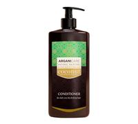Arganicare Balsamo di cocco, olio di Argan e cocco, capelli scuri molto secchi e ricci, 750 ml