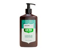 ARGANICARE Crema senza risciacquo Aloe Vera per capelli molto secchi e crespi, idrata e rinforza intensamente, effetto lucido, alta protezione, ideale per capelli opachi, 400 ml