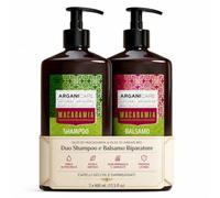 Macadamia Arganicare Shampoo + Balsamo Set 400 ml