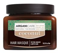 Arganicare | Gamma Cocco | MASCHERA NUTRIENTE RIPARATRICE | Con Cocco Biologico | Promuove la crescita | Antiforfora e antirottura | Alta idratazione | Capelli secchi e danneggiati | 500 ml