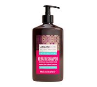 Arganicare | Gamma di cheratina | SHAMPOO RIPARATORE E NUTRIENTE | Con cheratina organica | Rigenera i capelli danneggiati | Previene la rottura | Ultra nutriente | 400 ml