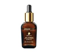 Arganicare | Gamma di oli di jojoba | OLI BIOLOGICI 3-1 | Jojoba | Riequilibra, rivitalizza e ammorbidisce la pelle | Antirughe | Alta idratazione | 100% vegetale | 30 ml