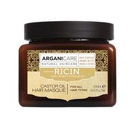 Arganicare | Gamma di rotelle | MASCHERA RINFORZANTE | Castore | Rafforza e ricostruisce la fibra capillare | Lotta contro la rottura | Alta idratazione | Tutti i tipi di capelli | 500 ml