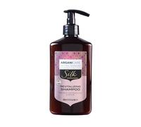 Arganicare | Gamma di seta | SHAMPOING RIVITALIZZANTE | Proteina della Seta | Ripara e Tratta i capelli più Secchi | Effetto Nutriente | Alta Idratazione | Tutti i tipi di capelli | 400 ml