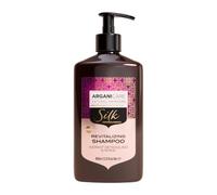 Arganicare Silk Protein shampoo rivitalizzante per illuminare i capelli spenti 400 ml