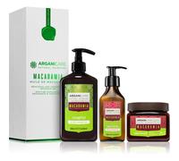 Arganicare Macadamia Repairing and Fortifying Program Set confezione regalo per capelli rovinati e secchi